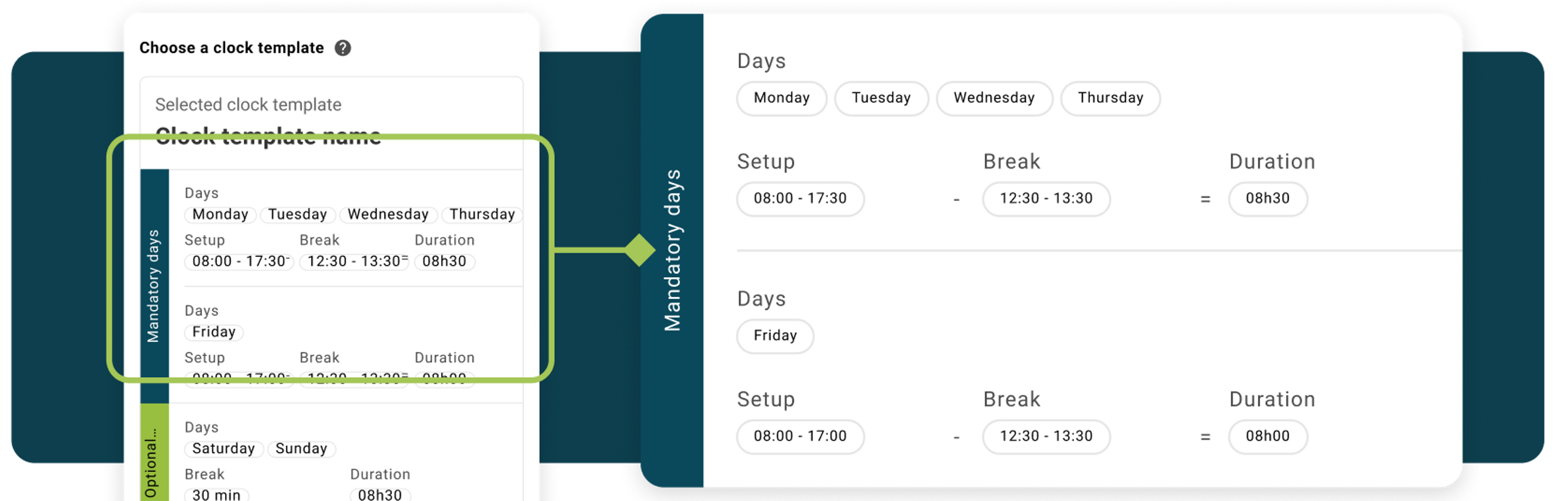 Flexible Shift and Break Management