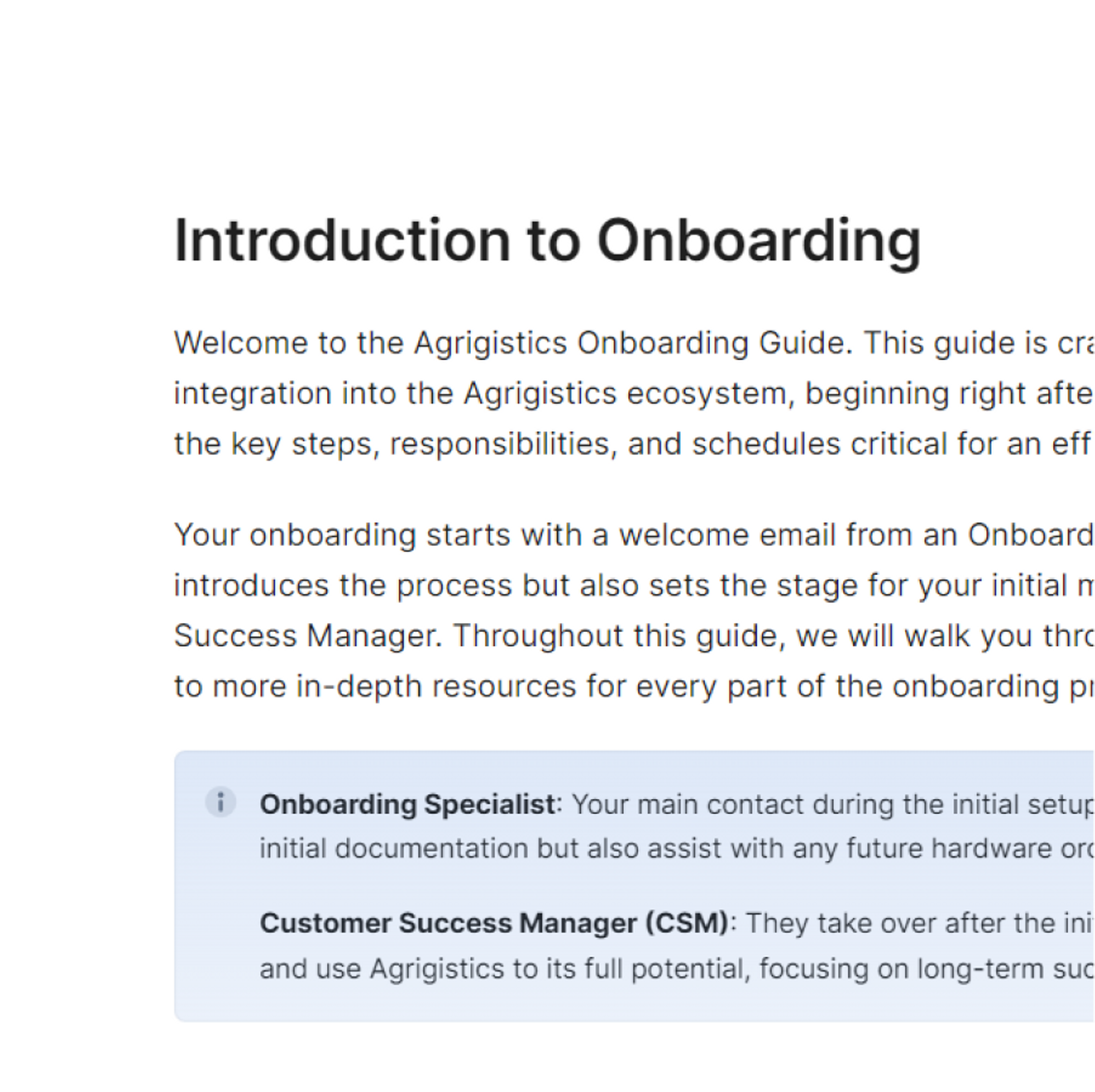 onboarding documentation scrrenshot right aligned