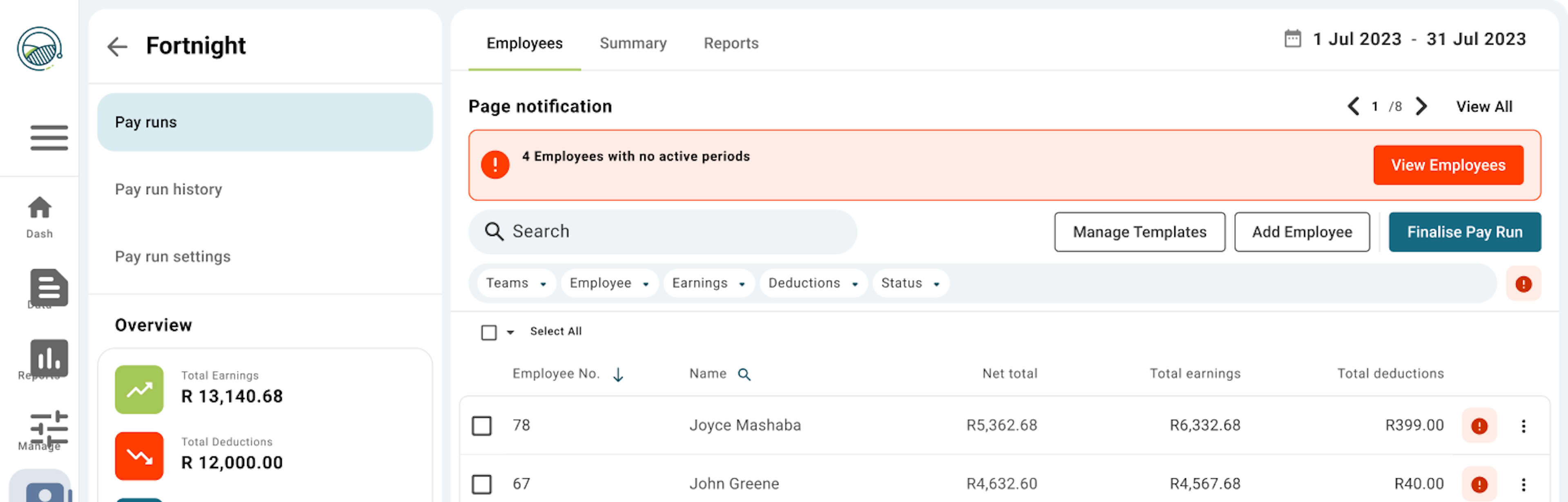 health check for payroll